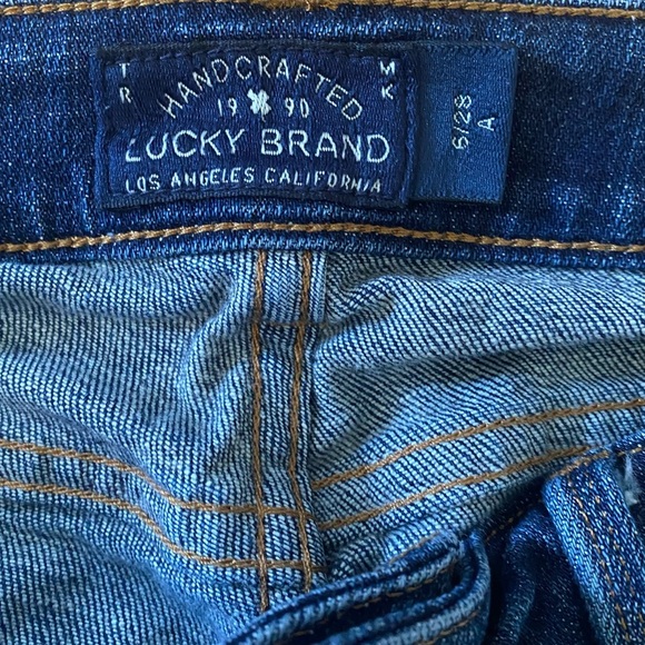 Lucky Brand Dark Blue Lolita Skinny Cotton Jeans - Picture 6 of 6